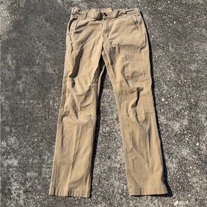 Carhartt Straight Fit Work Pants Khaki  36x32 – Heavy Duty Utility